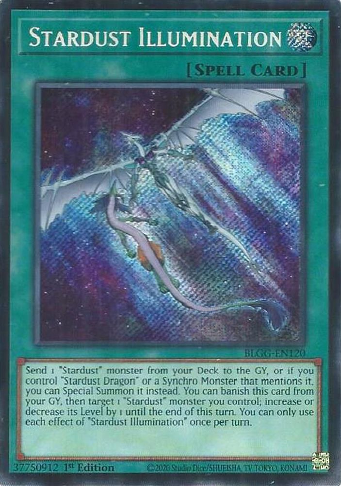 Stardust Illumination - (BLGG-EN120) Secret Rare - 1st Edition
