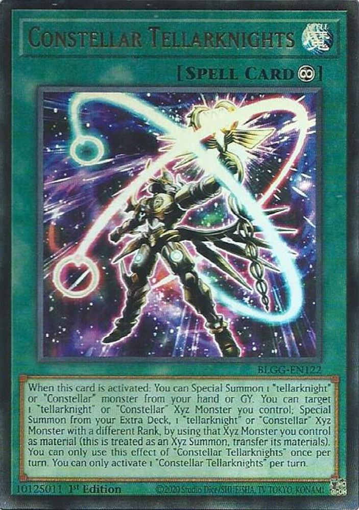 Constellar Tellarknights - (BLGG-EN122) Ultra Rare - 1st Edition