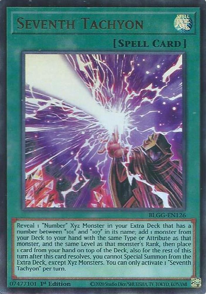 Seventh Tachyon - (BLGG-EN126) Ultra Rare - 1st Edition