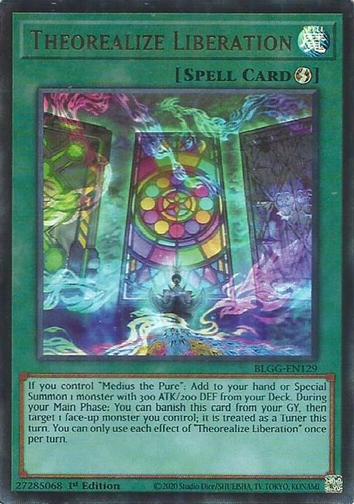 Theorealize Liberation - (BLGG-EN129) Ultra Rare - 1st Edition