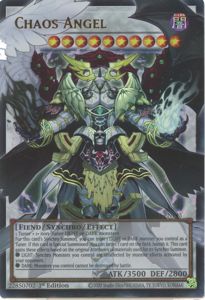 Chaos Angel - (BLGG-EN143) - OVERFRAME Ultra Rare 1st Edition