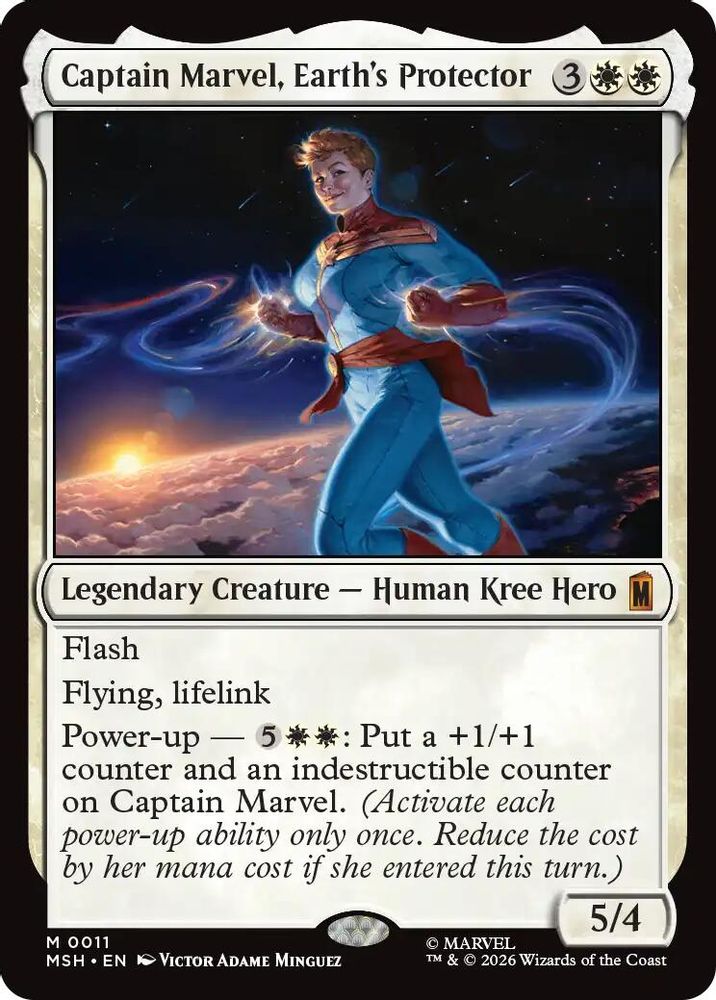 Captain Marvel, Earth's Protector #011 - MYTHIC MSH -  Marvel Super Heroes