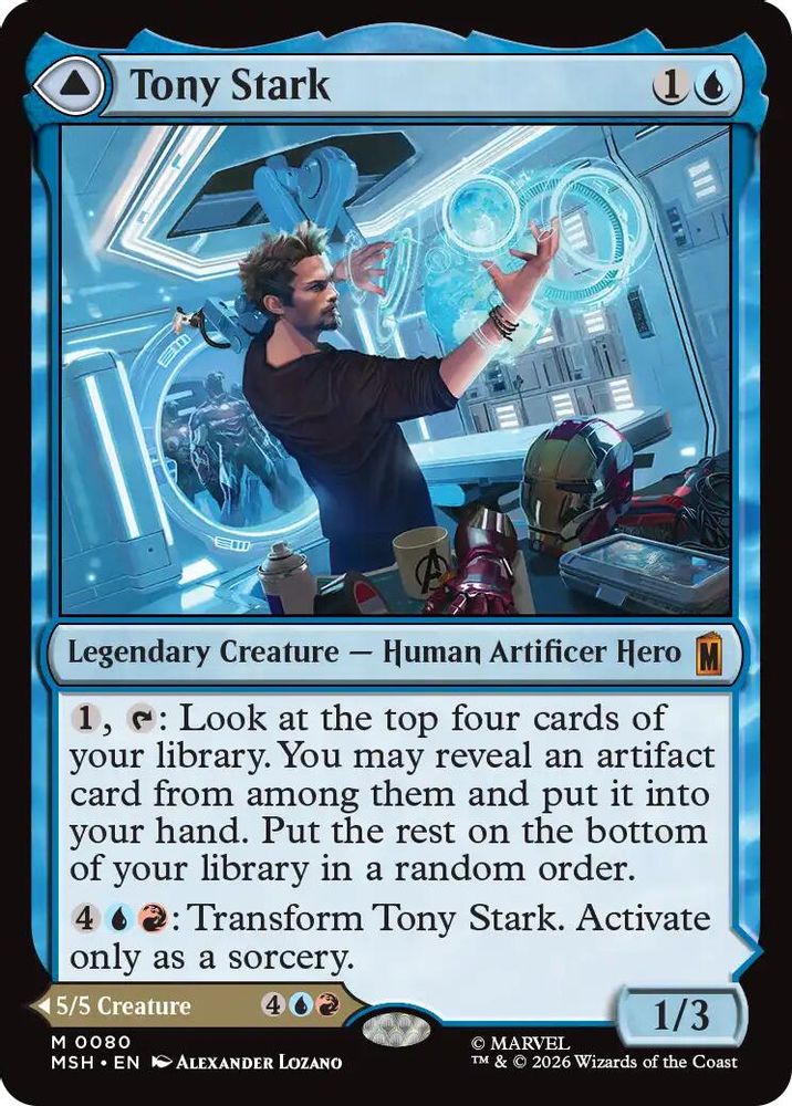 [FOIL] Tony Stark #080 - MYTHIC MSH -  Marvel Super Heroes