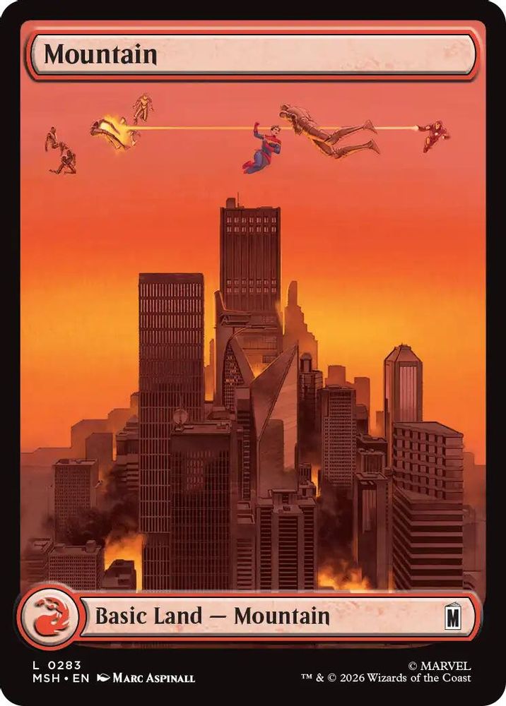Mountain (0283) #283 - LAND MSH -  Marvel Super Heroes