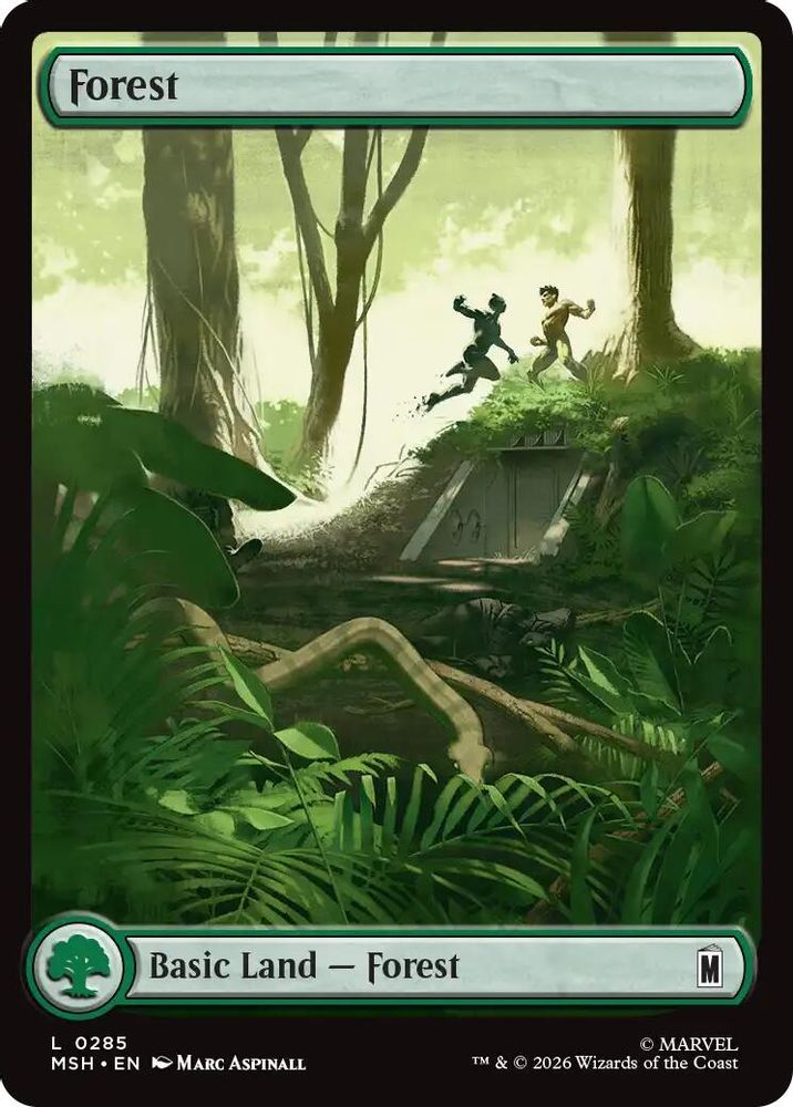 Forest (0285) #285 - LAND MSH -  Marvel Super Heroes