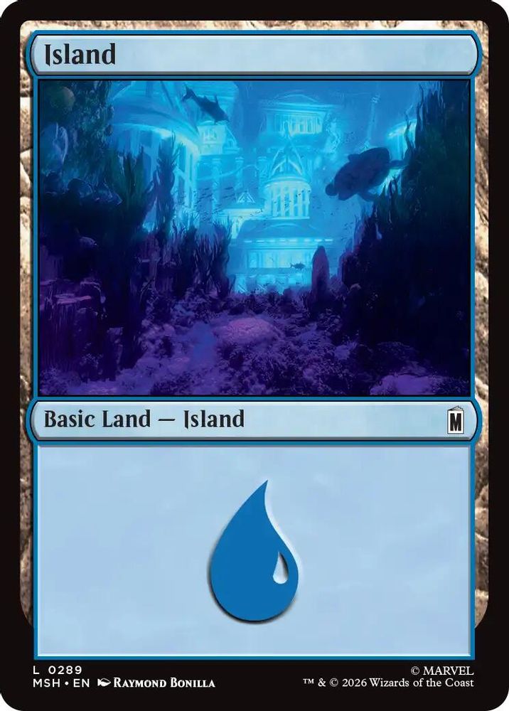 Island (0289) #289 - LAND MSH -  Marvel Super Heroes