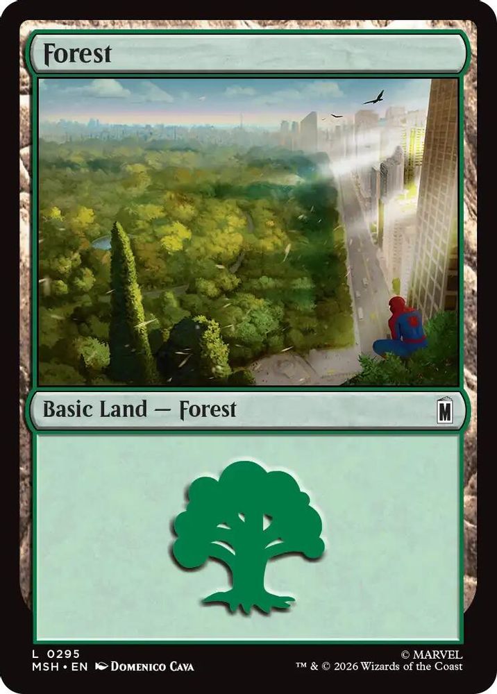 Forest (0295) #295 - LAND MSH -  Marvel Super Heroes