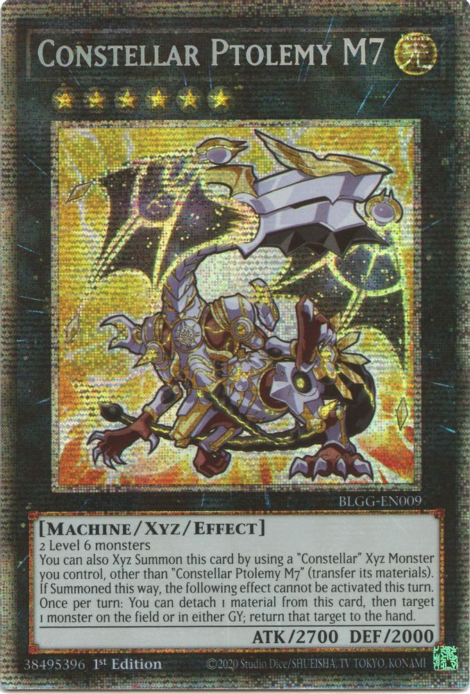 [STARLIGHT RARE] Constellar Ptolemy M7 - (BLGG-EN009) - (Chibi) 1st Edition