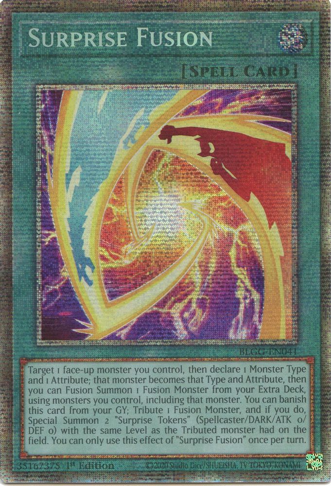 [STARLIGHT RARE] Surprise Fusion - (BLGG-EN041) - 1st Edition