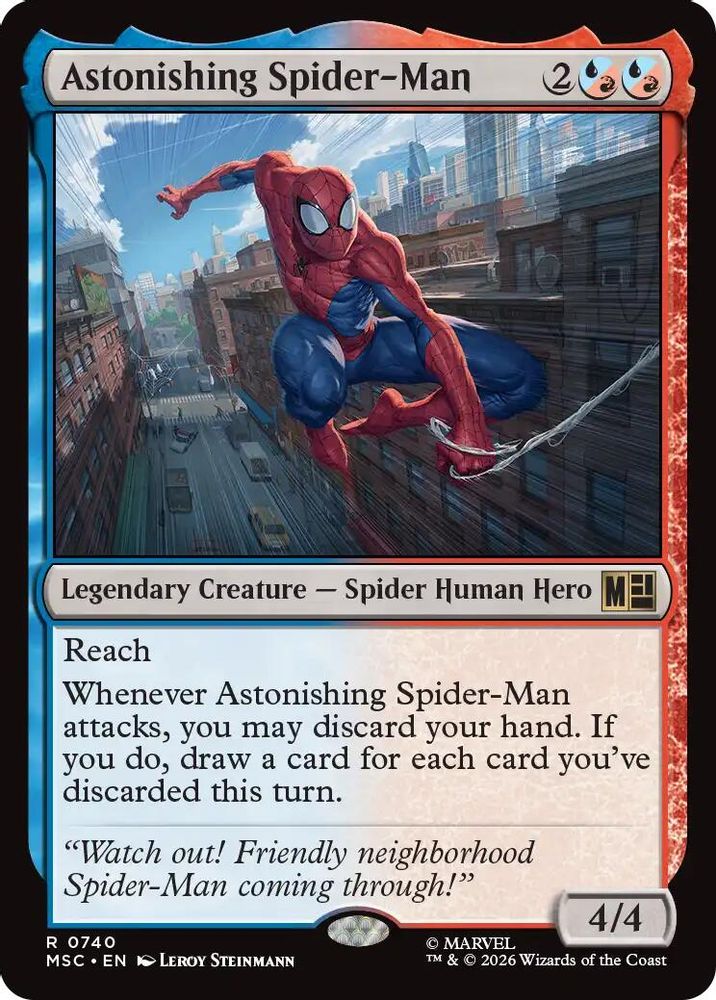 Astonishing Spider-Man #740 - RARE MSC -  Marvel Super Heroes