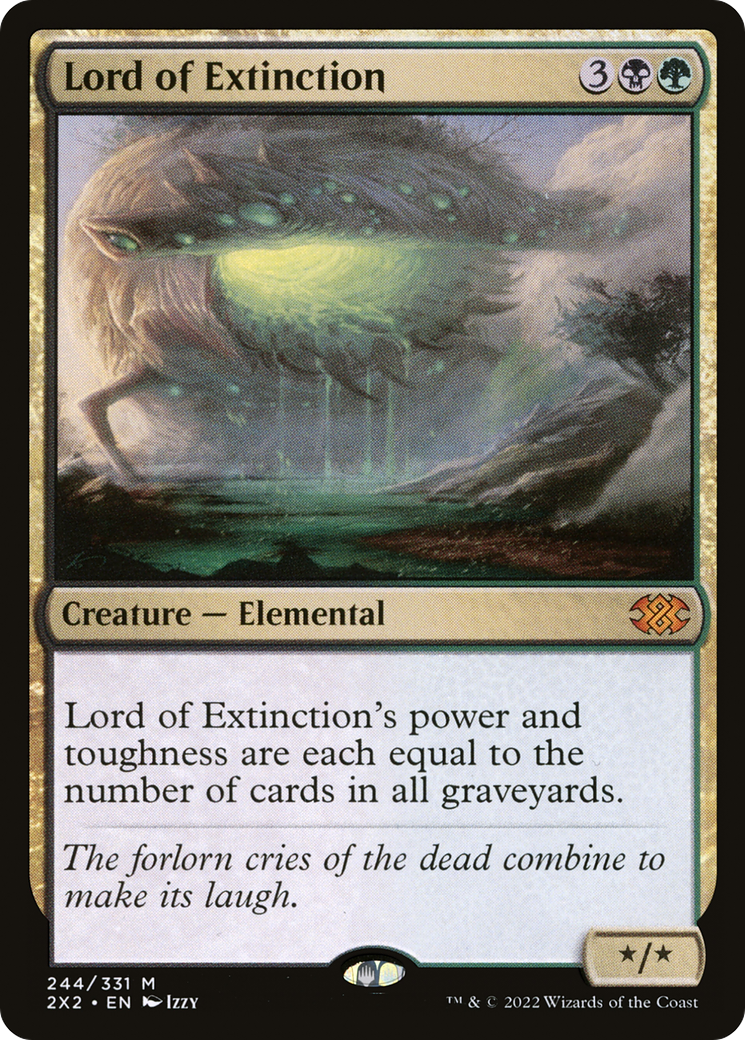 [FOIL] Lord of Extinction #244 - MYTHIC 2X2 - Double Masters 2022