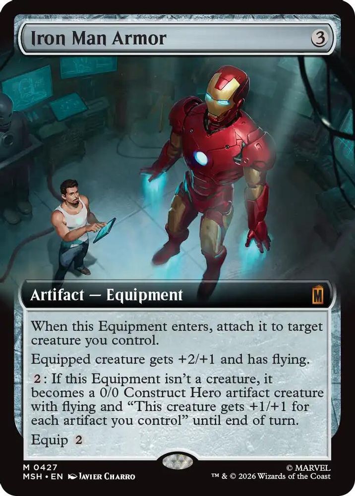 Iron Man Armor (Extended Art) #427 - MYTHIC MSH -  Marvel Super Heroes