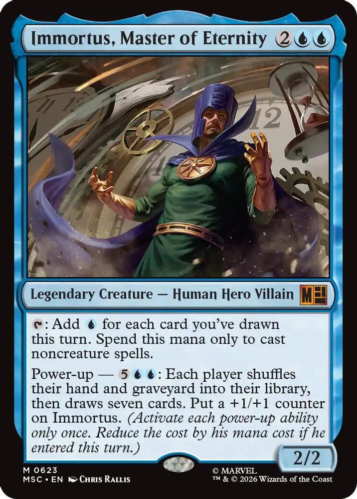 Immortus, Master of Eternity #623 - MYTHIC MSC -  Commander: Marvel Super Heroes