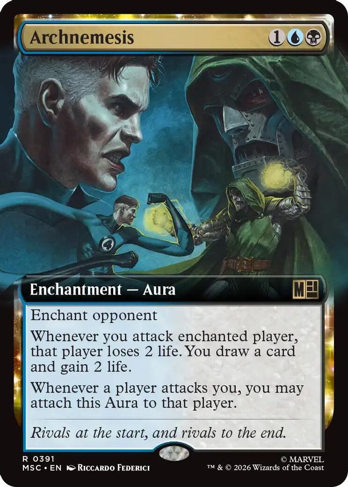 Archnemesis (Extended Art) #391 RARE MSC -  Commander: Marvel Super Heroes