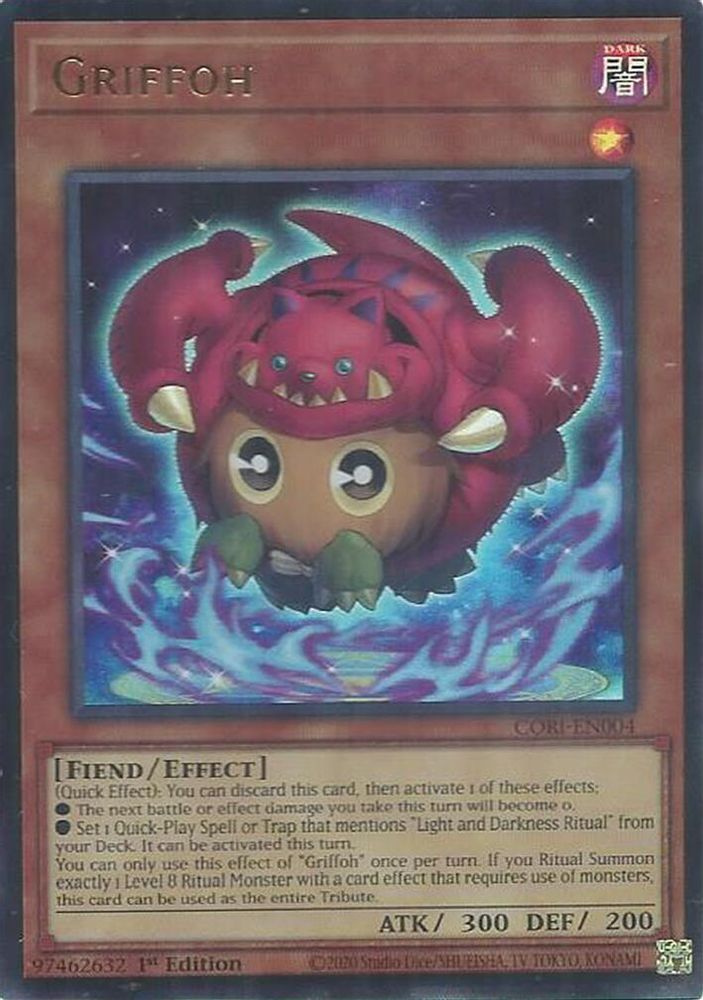 Griffoh - (CORI-EN004) - Ultra Rare 1st Edition