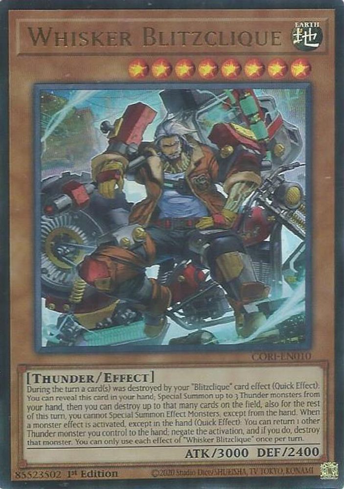 Whisker Blitzclique - (CORI-EN010) - Ultra Rare 1st Edition