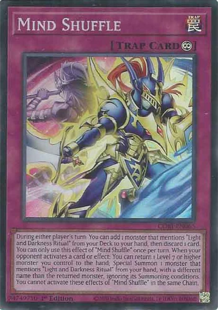 Mind Shuffle - (CORI-EN065) - Super Rare 1st Edition