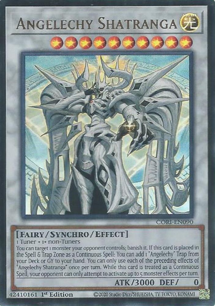 Angelechy Shatranga - (CORI-EN090) - Ultra Rare 1st Edition