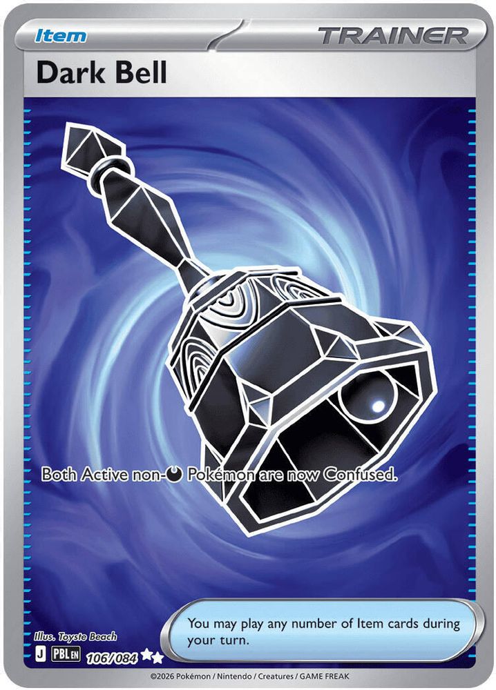 Dark Bell - [  106/084 ] -  Ultra Rare - Pokemon ME05 Pitch Black