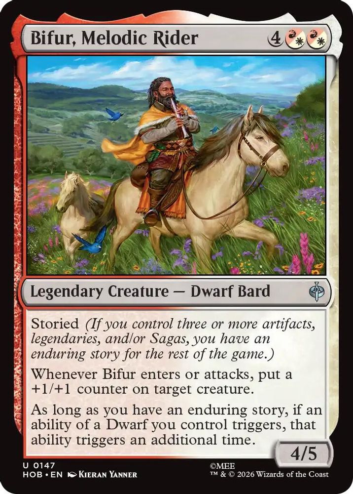 Bifur, Melodic Rider #147 - UNCOMMON HOB - The Hobbit