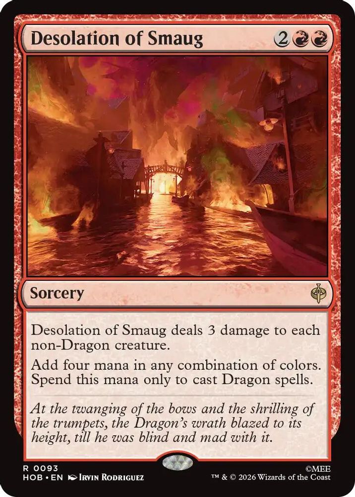 [FOIL] Desolation of Smaug #093 - RARE HOB - The Hobbit