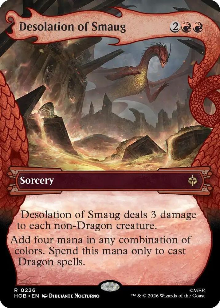 Desolation of Smaug (Showcase) #226 - RARE HOB - The Hobbit