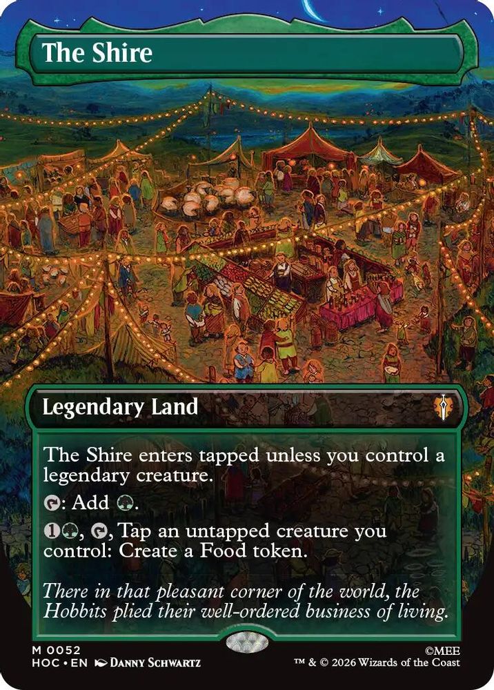 The Shire (Borderless) #052 - MYTHIC HOC - The Hobbit: Eternal-Legal