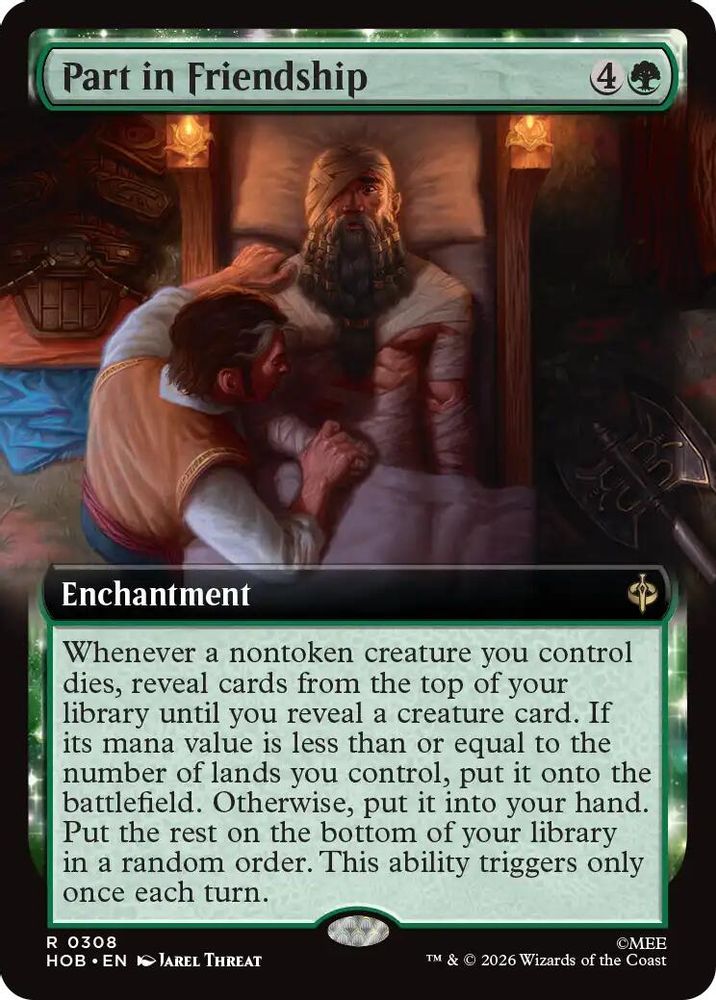 Part in Friendship (Extended Art) #308 - RARE HOB - The Hobbit