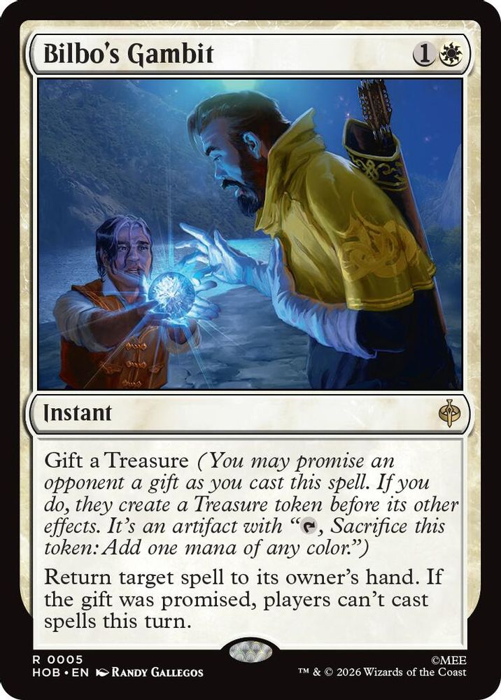 [FOIL] Bilbo's Gambit #005 - RARE HOB - The Hobbit