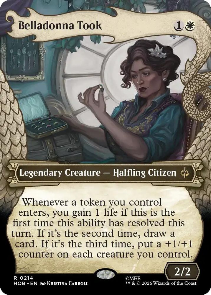 [FOIL] Belladonna Took (Showcase) #214 - RARE HOB - The Hobbit
