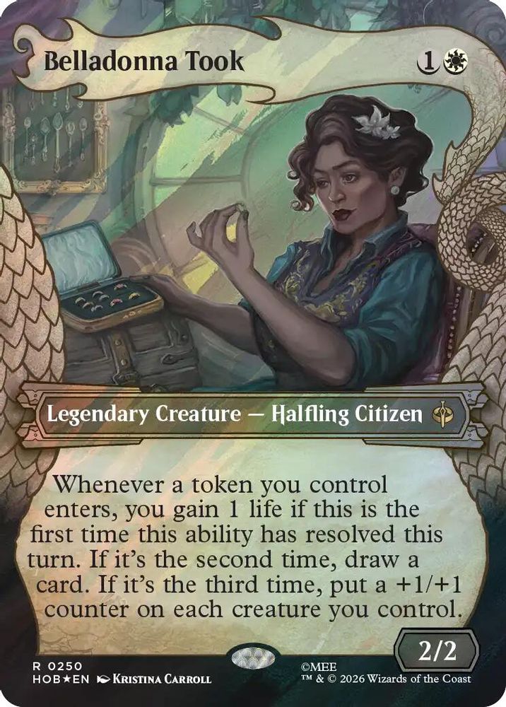 [FOIL] Belladonna Took (Showcase) (Surge Foil) #250 - RARE HOB - The Hobbit