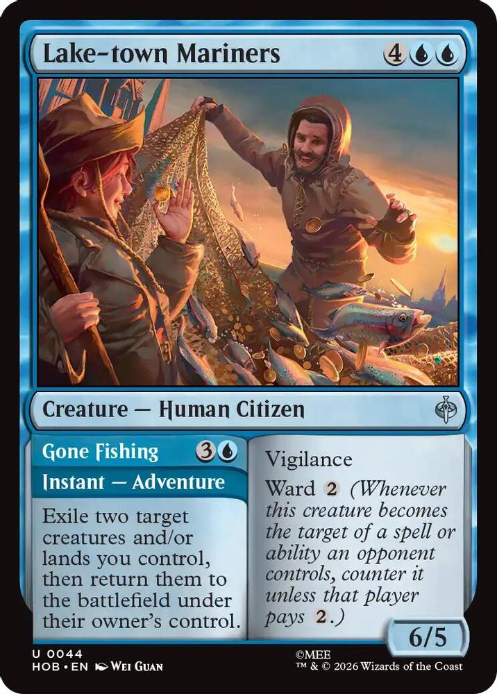 [FOIL] Lake-town Mariners #044 - UNCOMMON HOB - The Hobbit