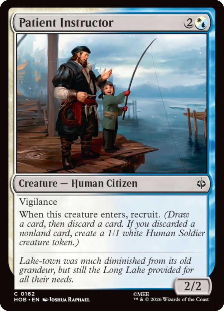 [FOIL] Patient Instructor #162 - COMMON HOB - The Hobbit