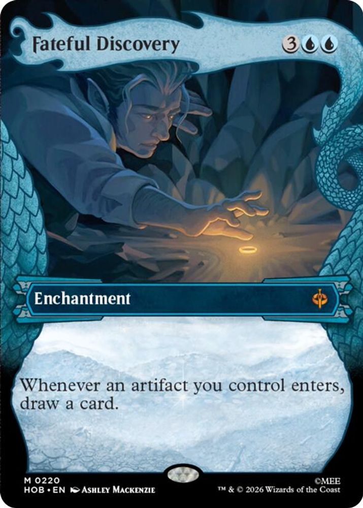 [FOIL] Fateful Discovery (Showcase) #220 - MYTHIC HOB - The Hobbit