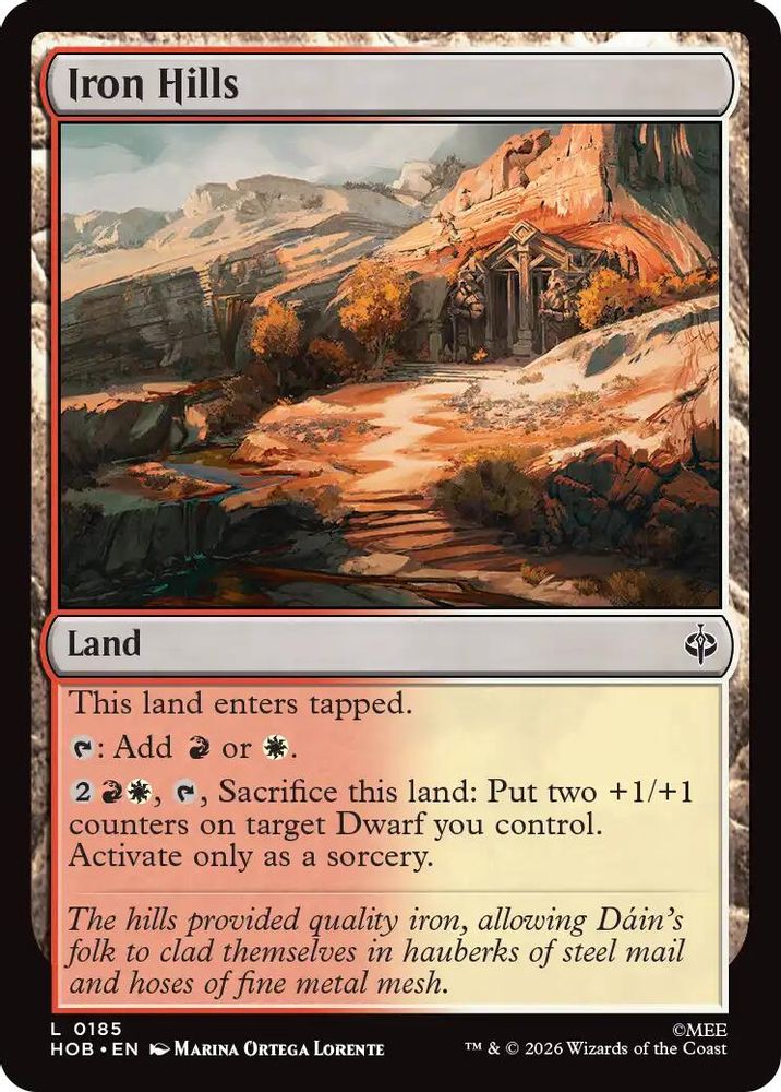 Iron Hills #185 - LAND HOB - The Hobbit