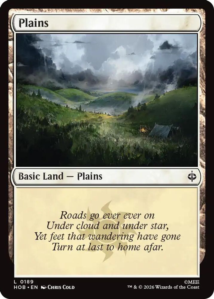 Plains (0189) #189 - LAND HOB - The Hobbit
