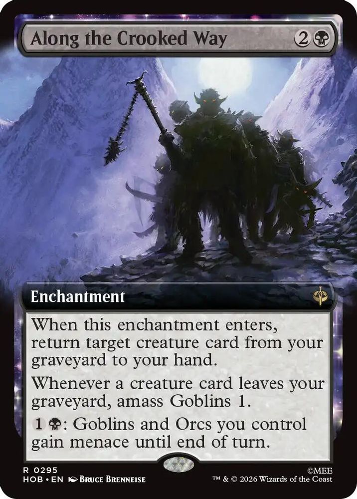 Along the Crooked Way (Extended Art) #295 - RARE HOB - The Hobbit