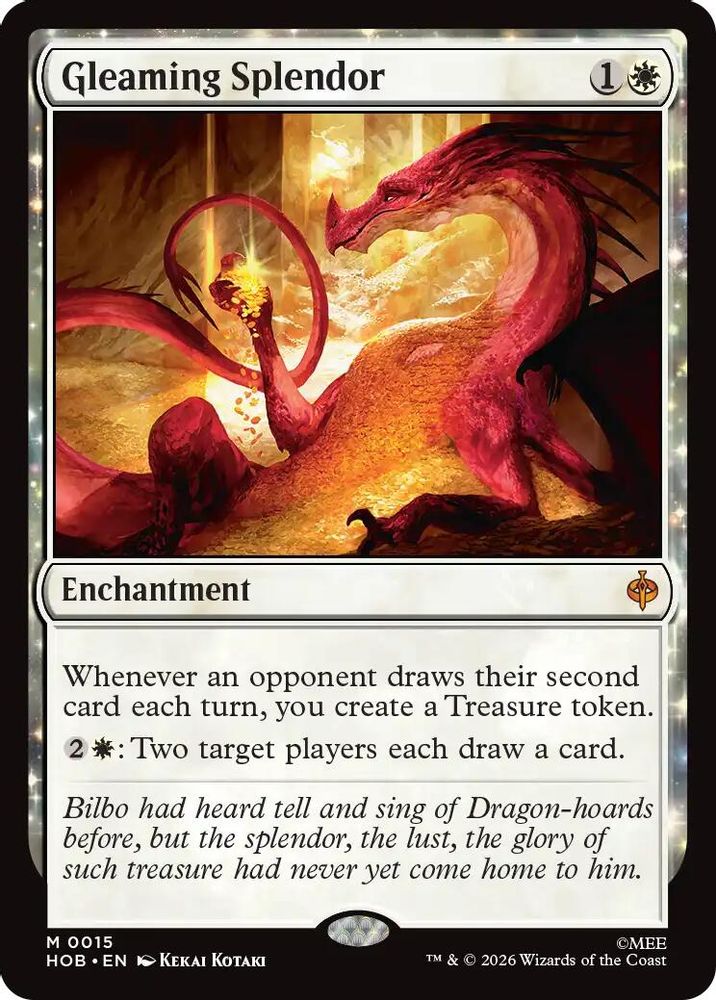 [FOIL] Gleaming Splendor #015 - MYTHIC HOB - The Hobbit