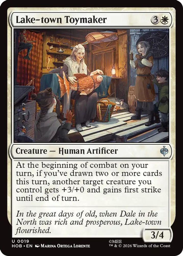 Lake-town Toymaker #019 - UNCOMMON HOB - The Hobbit