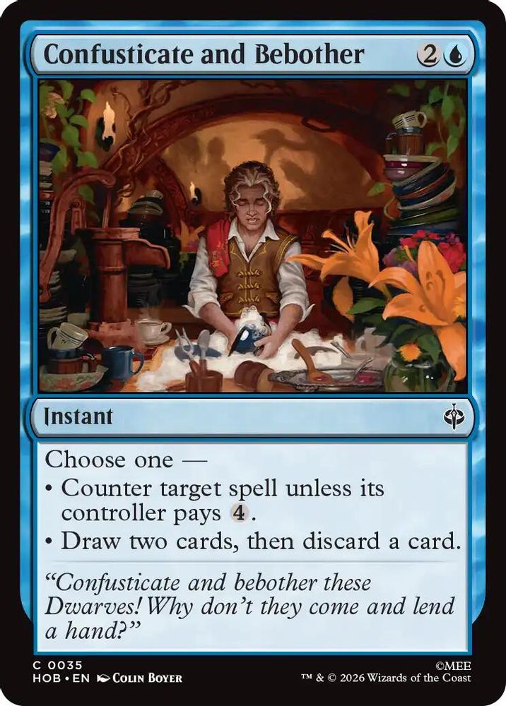 Confusticate and Bebother #035 - COMMON HOB - The Hobbit