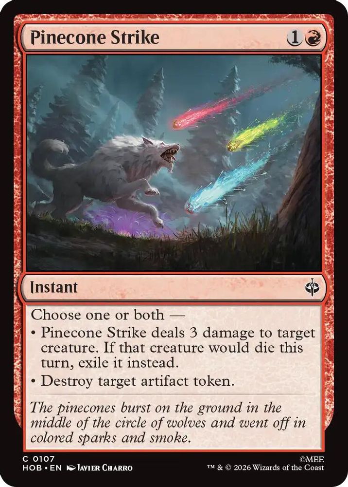 [FOIL] Pinecone Strike #107 - COMMON HOB - The Hobbit