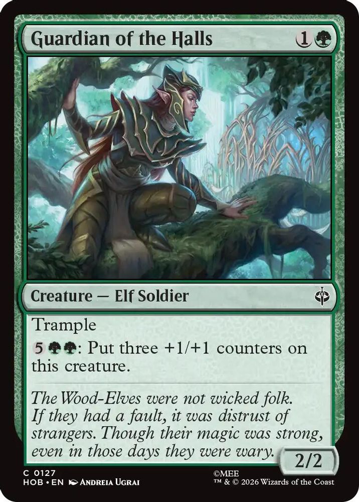 [FOIL] Guardian of the Halls #127 - COMMON HOB - The Hobbit