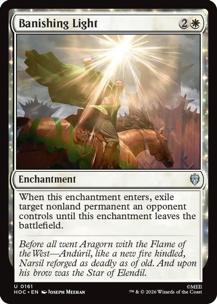 Banishing Light #161 - UNCOMMON HOC - The Hobbit: Eternal-Legal