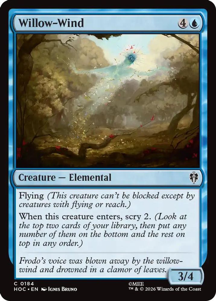 Willow-Wind #184 - COMMON HOC - The Hobbit: Eternal-Legal