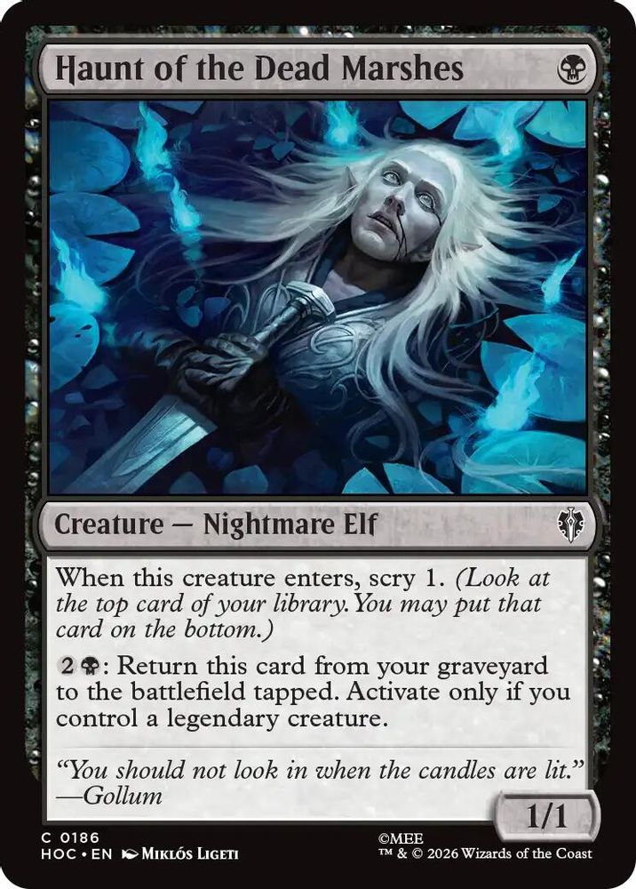 Haunt of the Dead Marshes #186 - COMMON HOC - The Hobbit: Eternal-Legal