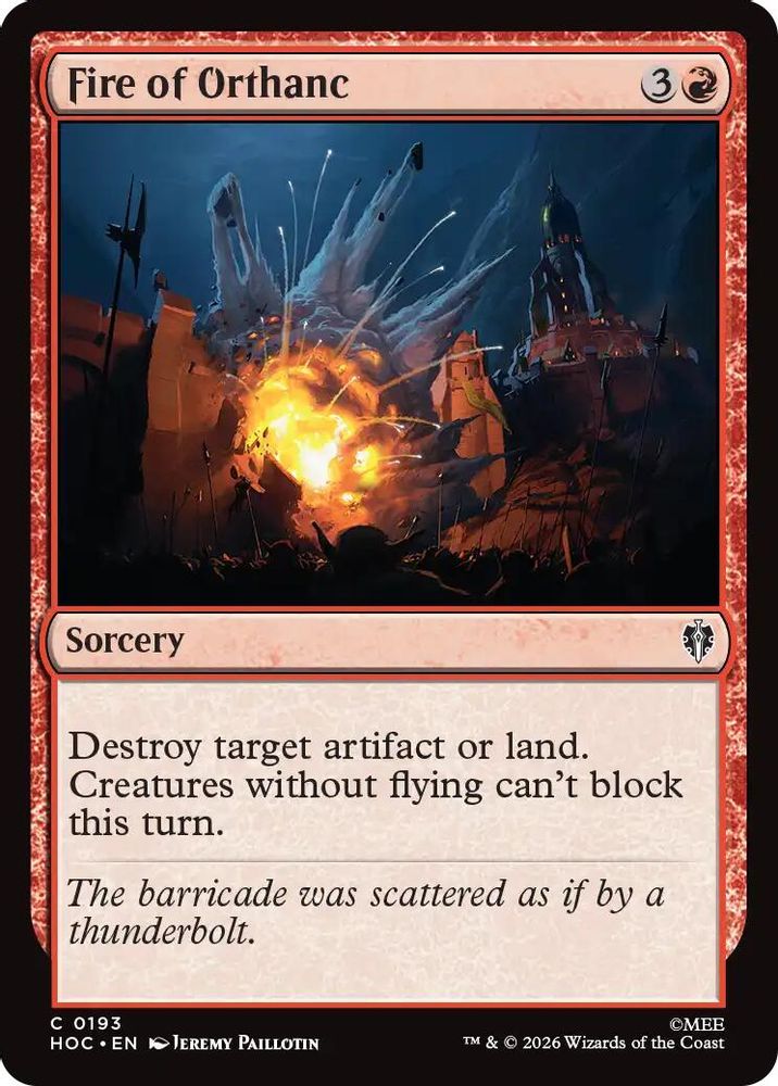 Fire of Orthanc #193 - COMMON HOC - The Hobbit: Eternal-Legal