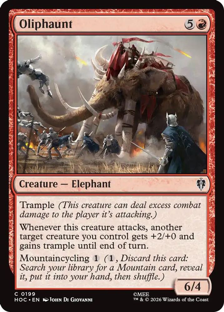 Oliphaunt #199 - COMMON HOC - The Hobbit: Eternal-Legal