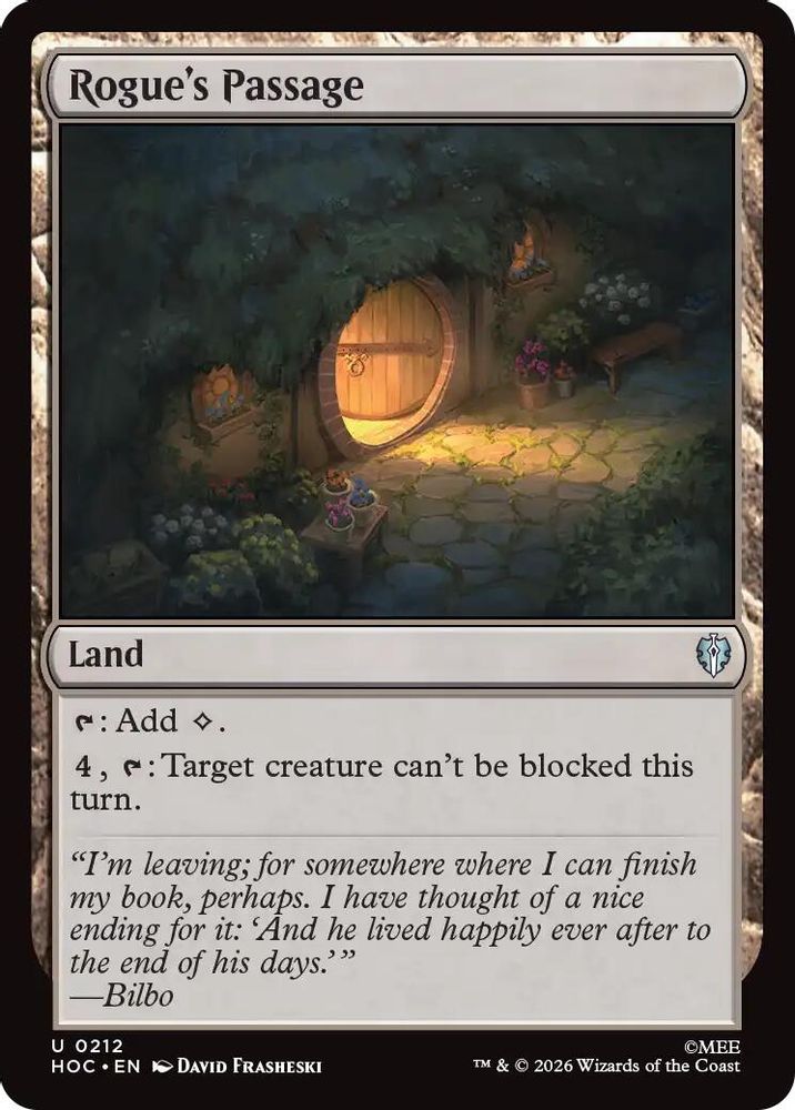Rogue's Passage #212 - UNCOMMON HOC - The Hobbit: Eternal-Legal