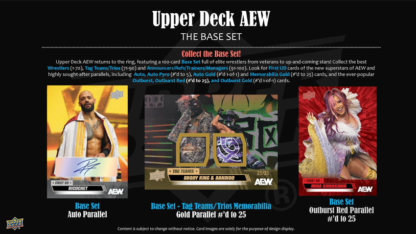 2026 Upper Deck AEW All Elite Wrestling Hobby Box (Pre Order)
