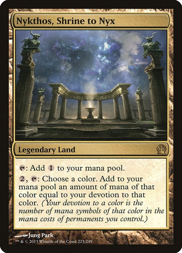 Nykthos, Shrine to Nyx - 223/249 - Rare Theros